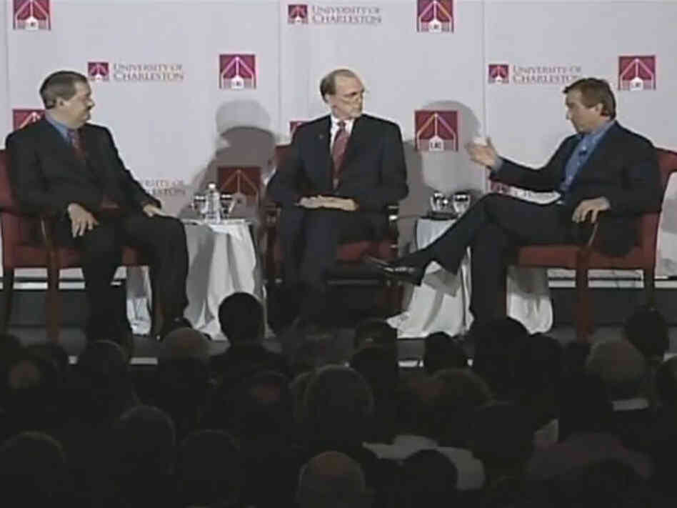 Coal company CEO Don Blankenship and environmentalist Robert Kennedy, Jr. debate Coal company CEO Don Blankenship and environmentalist Robert Kennedy, Jr. debate