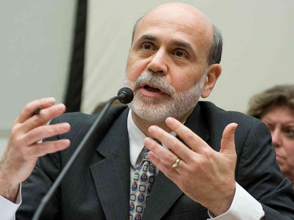 Ben Bernanke testifies at a House Financial Services Committee hearing