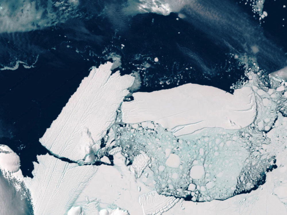 Iceberg collision