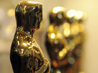Oscar statues on display at the Time Warner Center. Oscar statues on display at the Time Warner Center.