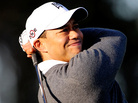 Tiger Woods practicing golf outside his home in Windermere, Fla. Tiger Woods practicing golf outside his home in Windermere, Fla.