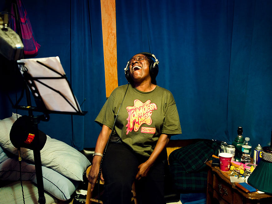 [Interactive:Photo Gallery: In The Recording Studio With Sharon Jones And The Dap-Kings]