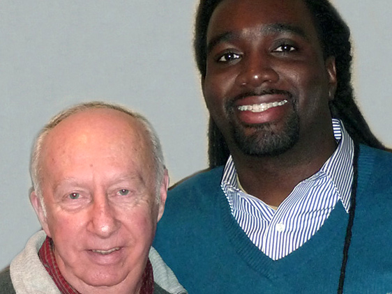 Ralph Catania with Colbert Williams in Ann Arbor, Mich.