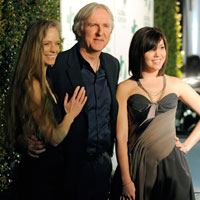 James Cameron, Suzy Amis Cameron and Jillian Granz. Chris Pizzello/AP