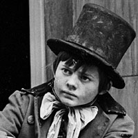 Jack Wild, left, and Mark Lester played the Artful Dodger and Oliver Twist in Oliver!