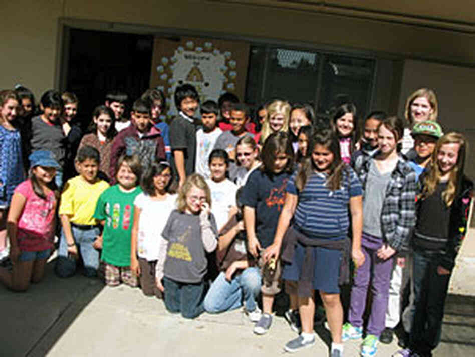 Fifth-graders at Balboa Magnet Elementary School in California sent letters of hope to Haiti. Fifth-graders at Balboa Magnet Elementary School in California sent letters of hope to Haiti.