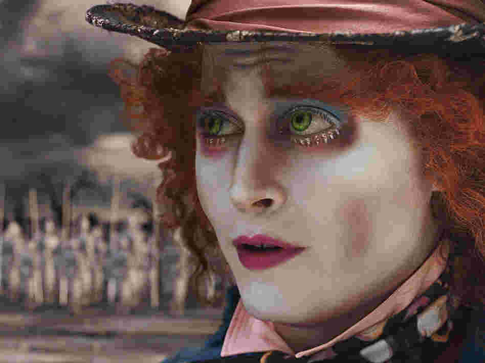 Johnny Depp plays the Mad Hatter. Courtesy of Disney Enterprises, Inc.