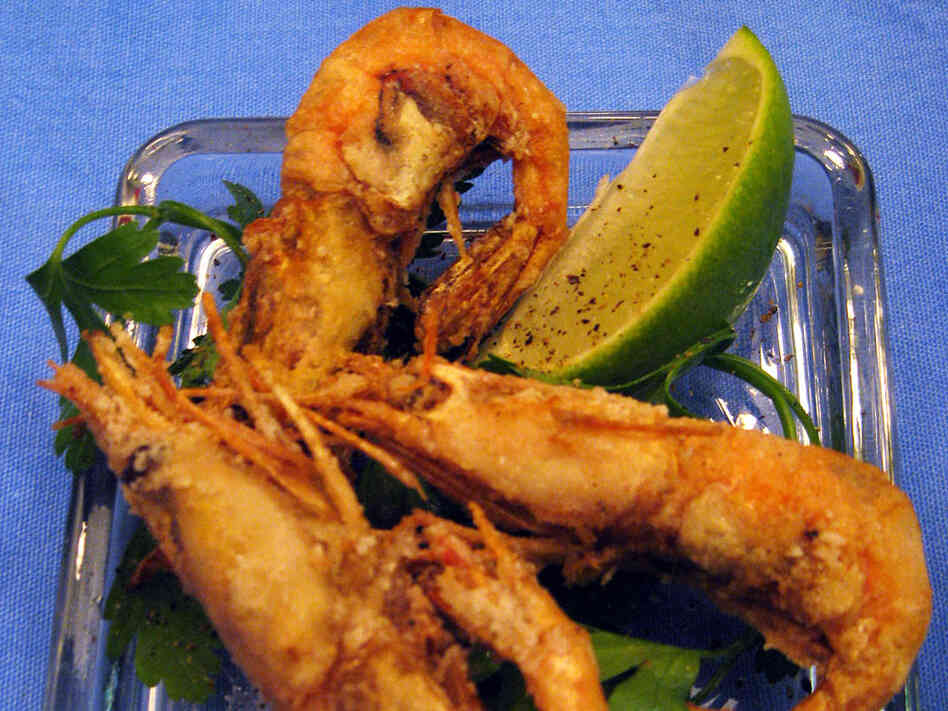 Fried Shrimp With Dipping Sauce Fried Shrimp With Dipping Sauce