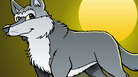 Wolf by moonlight Wolf by moonlight