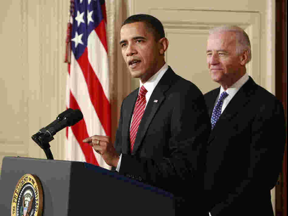 President Barack Obama makes a statement following the vote in the House for to overhaul health care