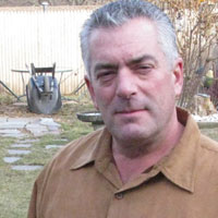 Retired firefighter John DeGenova frpm Cranston, R.I.