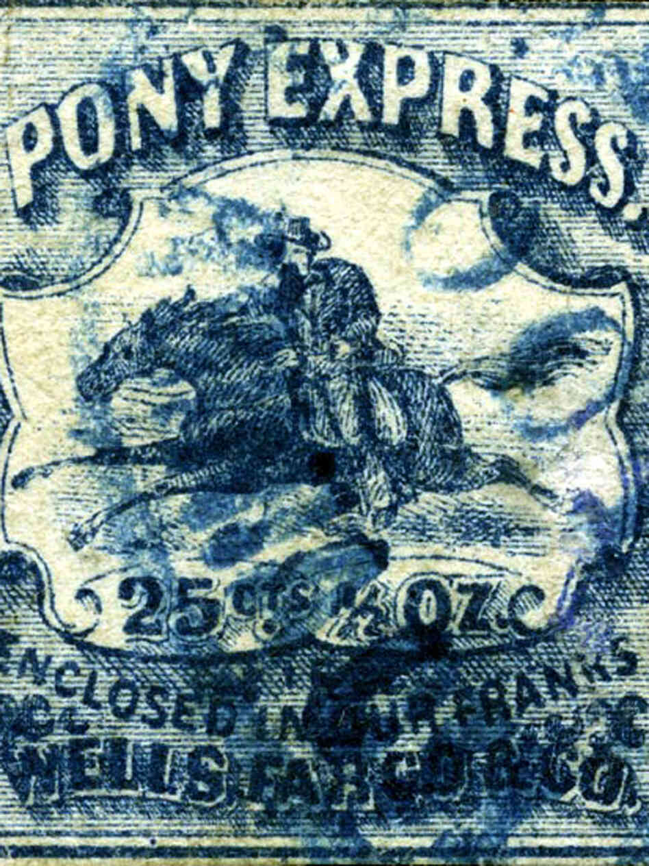 Pony Express Stamp