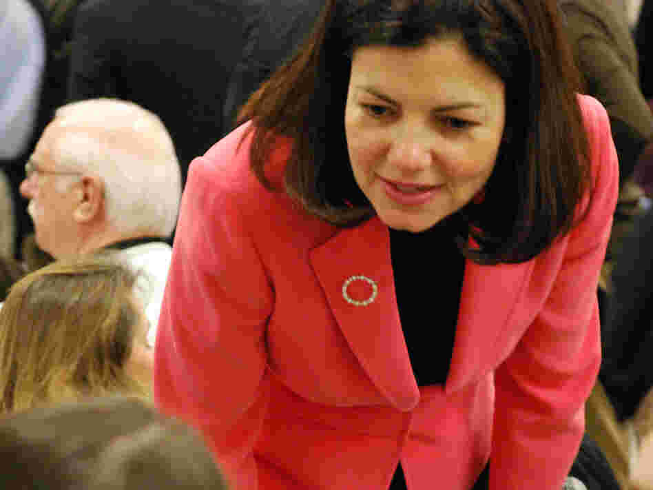 Kelly Ayotte's stump speech centers on a promise to return the GOP to its core principles.