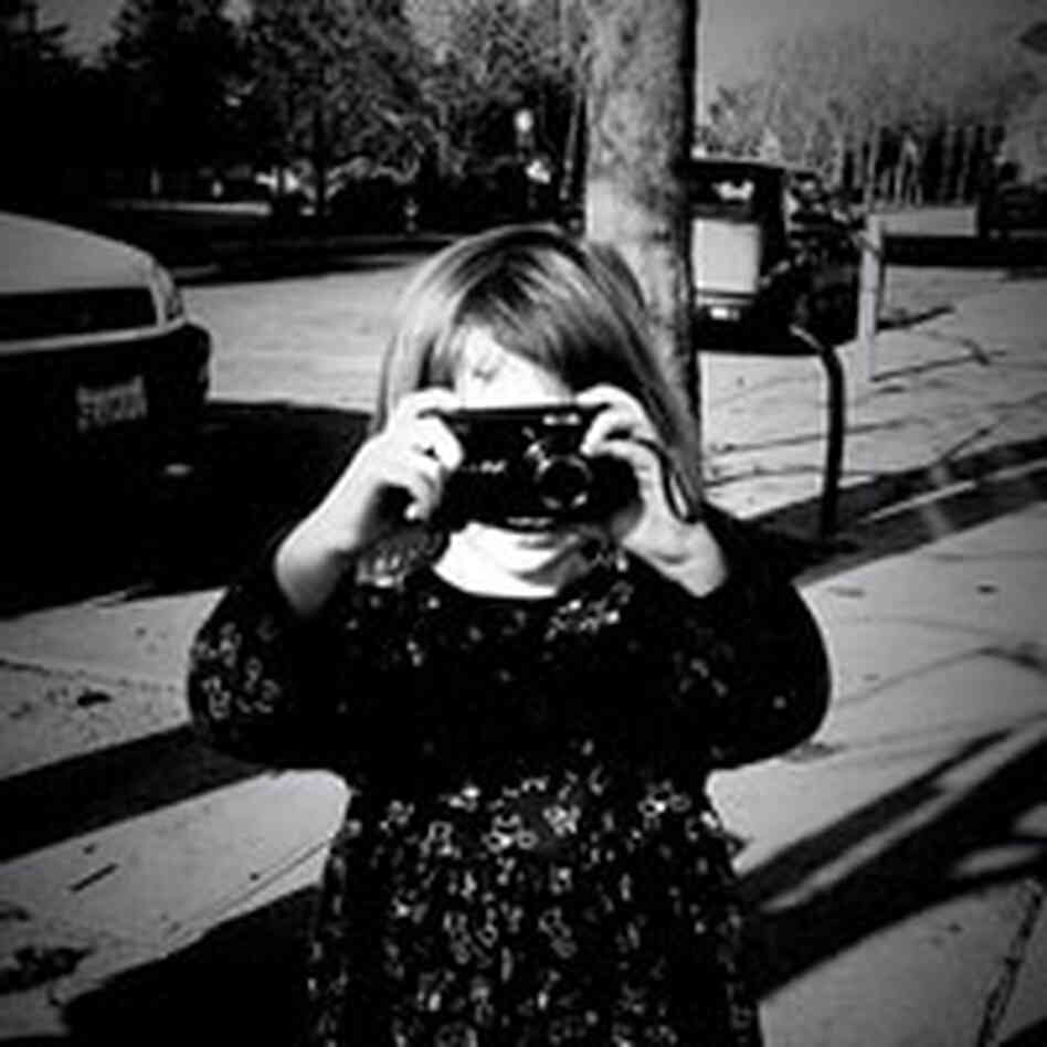 A very young photographer A very young photographer