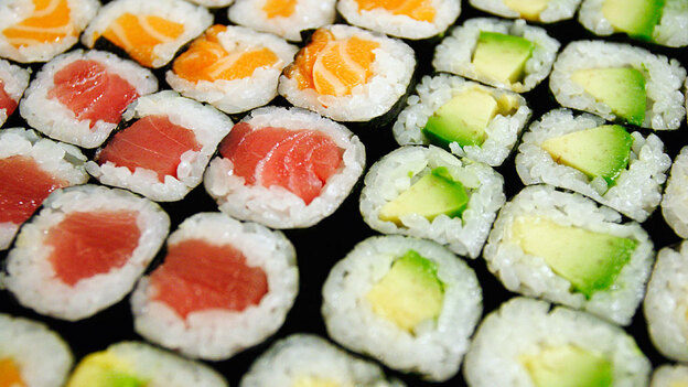 Sushi. Sushi.