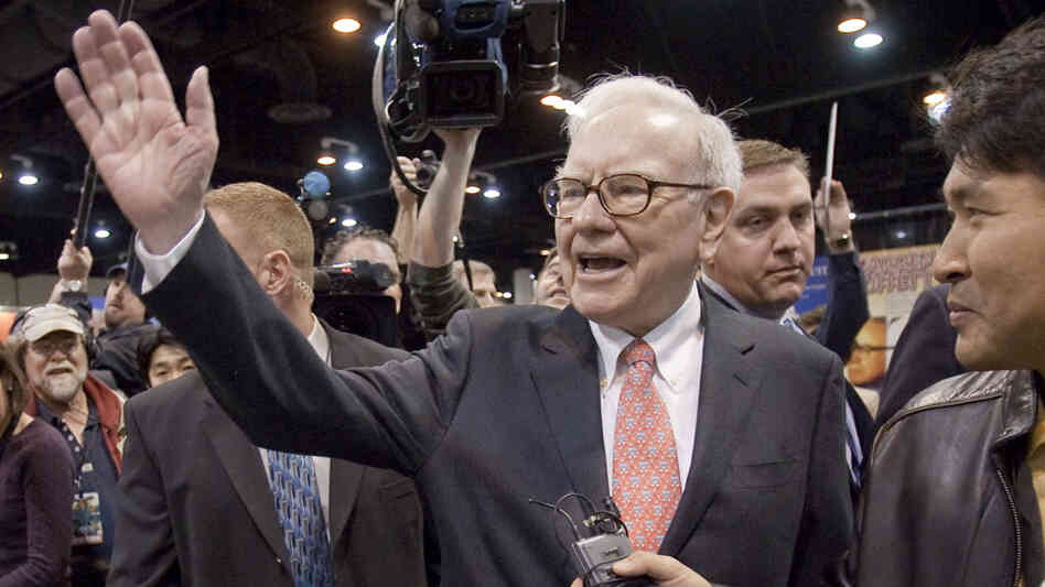 Warren Buffett, CEO of Berkshire Hathaway.