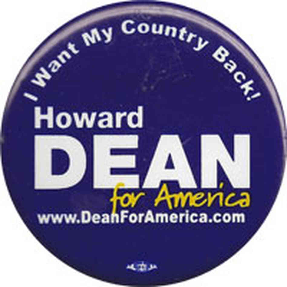 Howard Dean Campaign Button Howard Dean Campaign Button