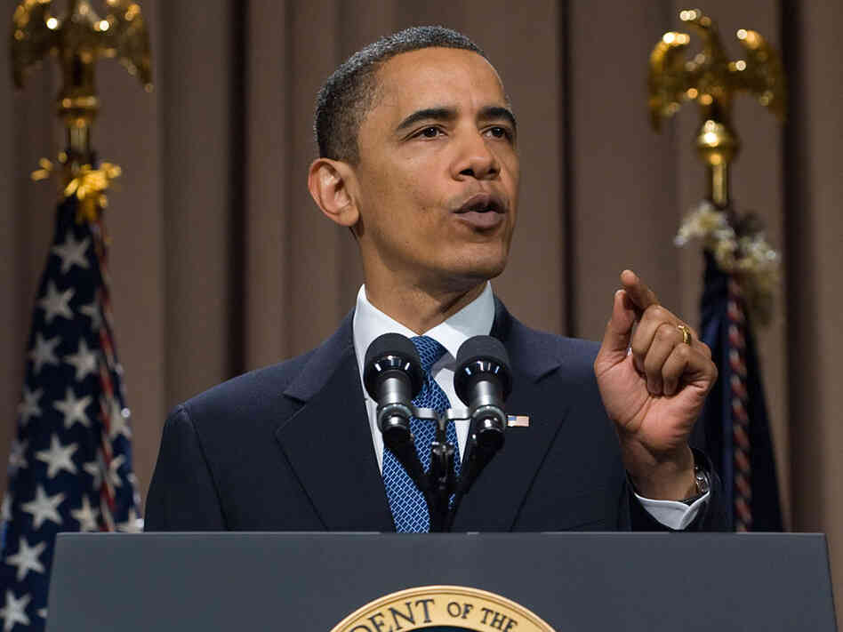 President Obama speaks about reforming Wall Street during a speech at The Cooper Union college.