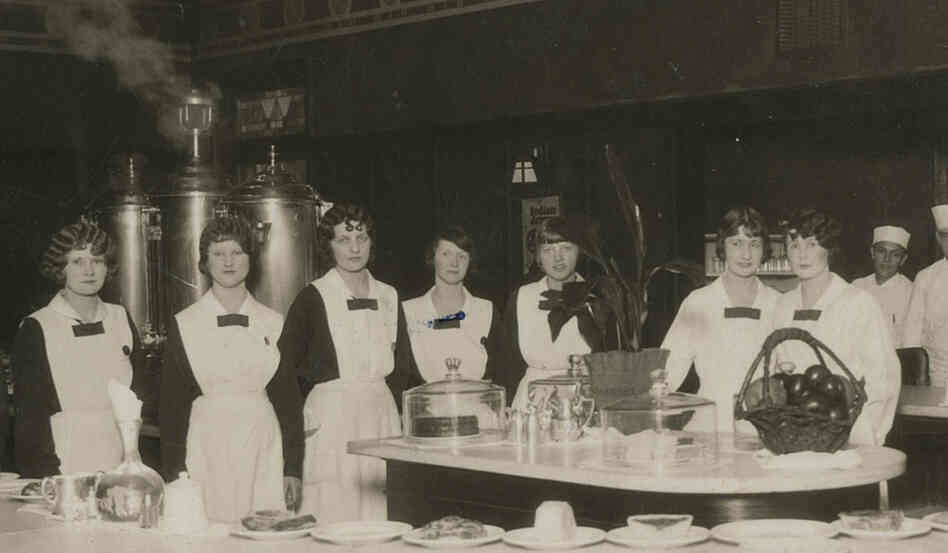 Harvey Girls would live together in barracks. Harvey Girls would live together in barracks.