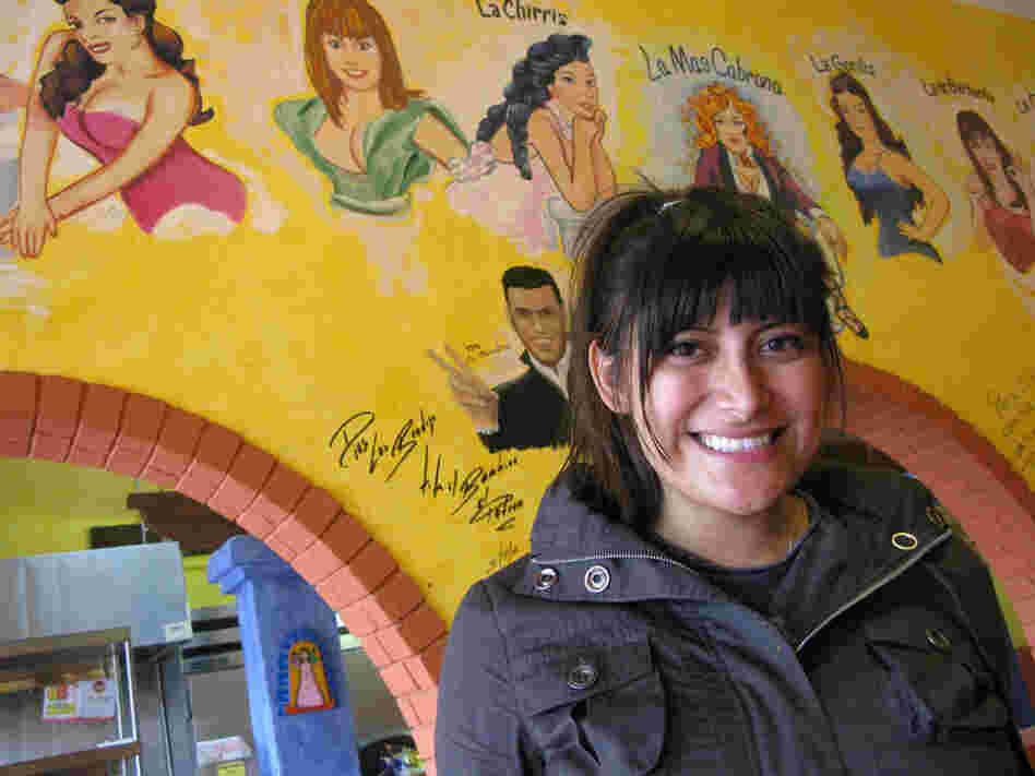 Bricia Lopez, owner of Cemitas y Clayudas Pal Cabron in Huntington Park, Calif.