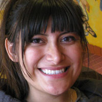 Bricia Lopez, owner of Cemitas y Clayudas Pal Cabron in Huntington Park, Calif.