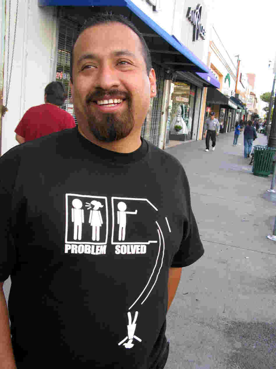 Mexican immigrant Luis Garcia Mexican immigrant Luis Garcia