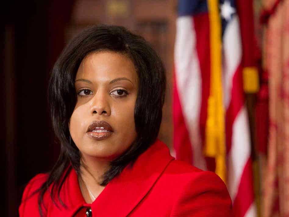 Baltimore's new mayor, Stephanie Rawlings-Blake