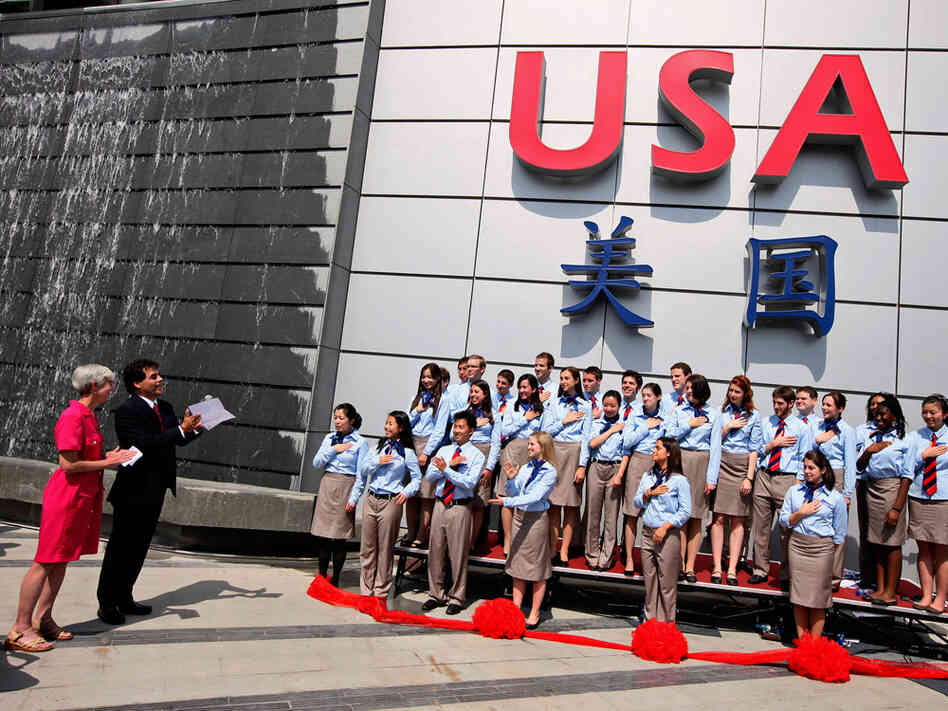 Jose Villarreal, U.S. commissioner-general of the U.S. exhibition