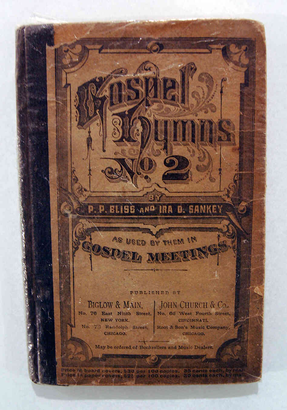 Harriet Tubman's hymnal. Courtesy of the National Museum of African American History and Culture. Harriet Tubman's hymnal. Courtesy of the National Museum of African American History and Culture.