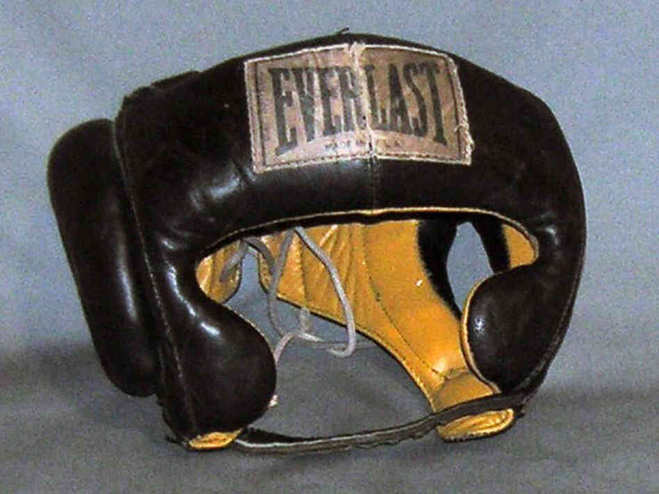 Cassius Clay's headgear. Courtesy of the National Museum of African American History and Culture.