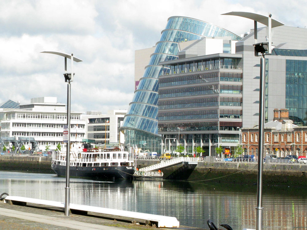 Dublin's new convention center.
