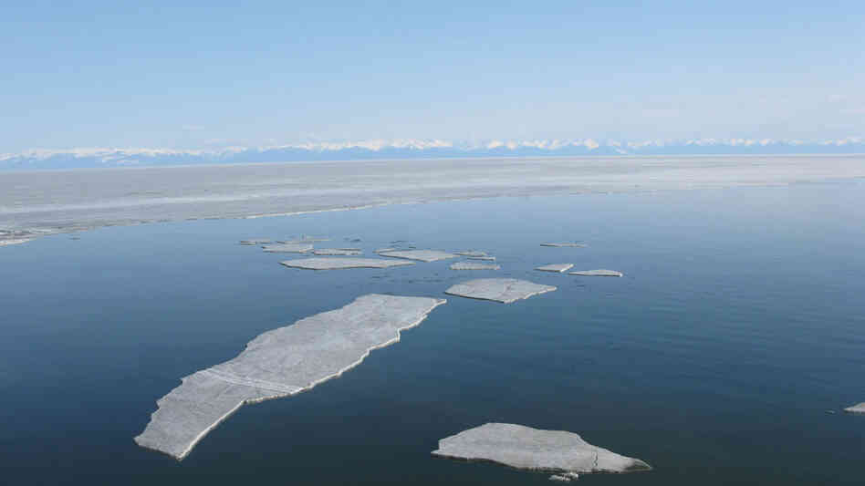 Lake Baikal in southern Siberia