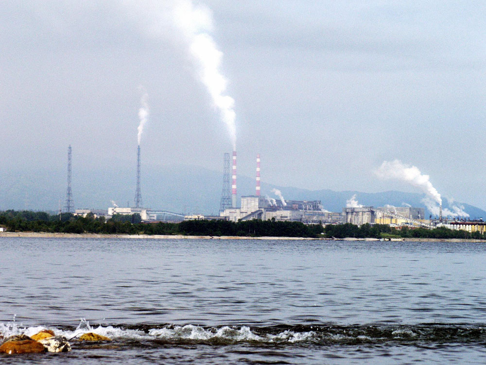 Baikalsk Pulp and Paper Mill in 2003