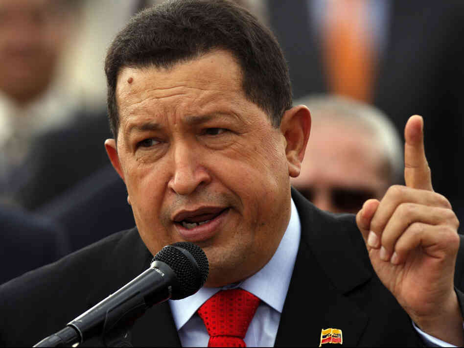 Venezuelan President Hugo Chavez