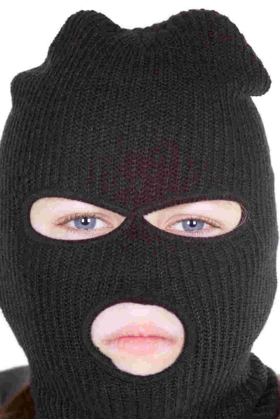 A boy in a ski mask. iStockphoto.com