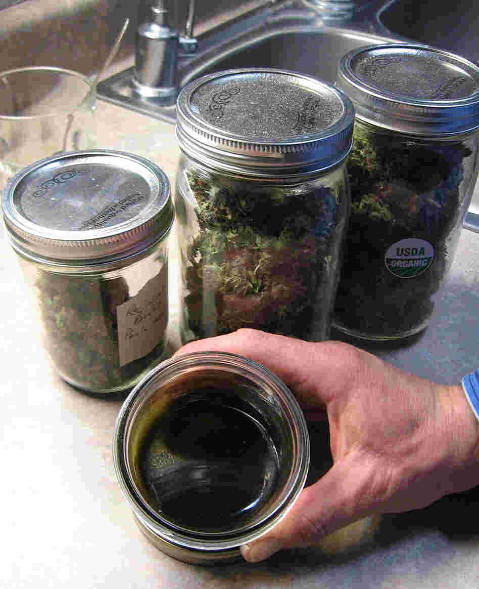 Culkin stirs a homemade extract of marijuana into hot chocolate or tea to control the dosage. Culkin stirs a homemade extract of marijuana into hot chocolate or tea to control the dosage.
