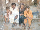 Shazia Bibi (right) and her family Shazia Bibi (right) and her family