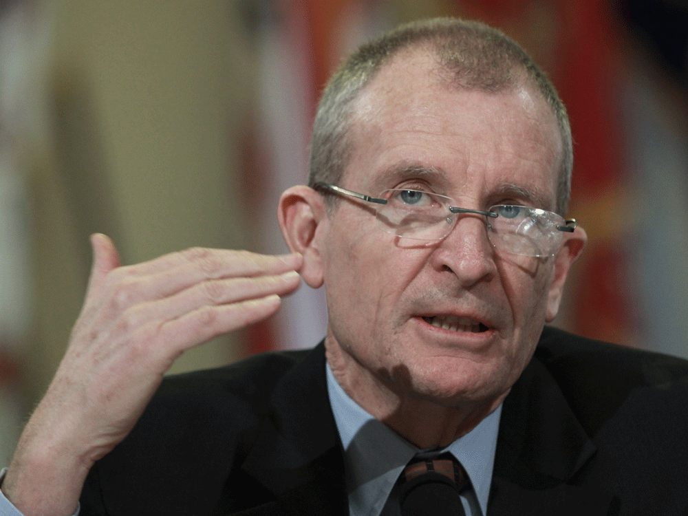 Director of National Intelligence Dennis Blair, seen here in 2009, is expected to resign Friday.