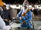 A Sikh holy man