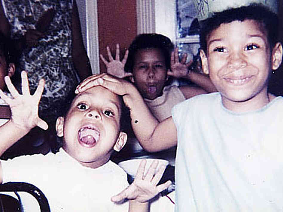 Michel Martin and her brother, Norman McQueen Michel Martin and her brother, Norman McQueen