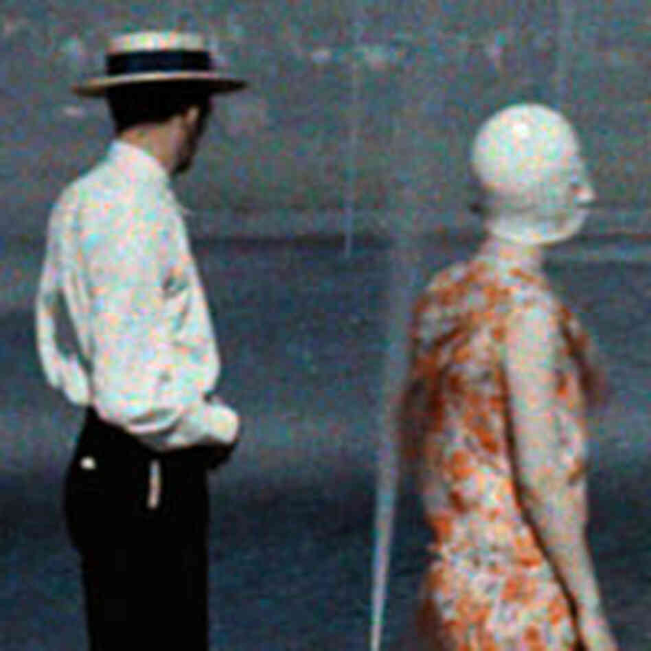 Close-up of an autochrome Close-up of an autochrome