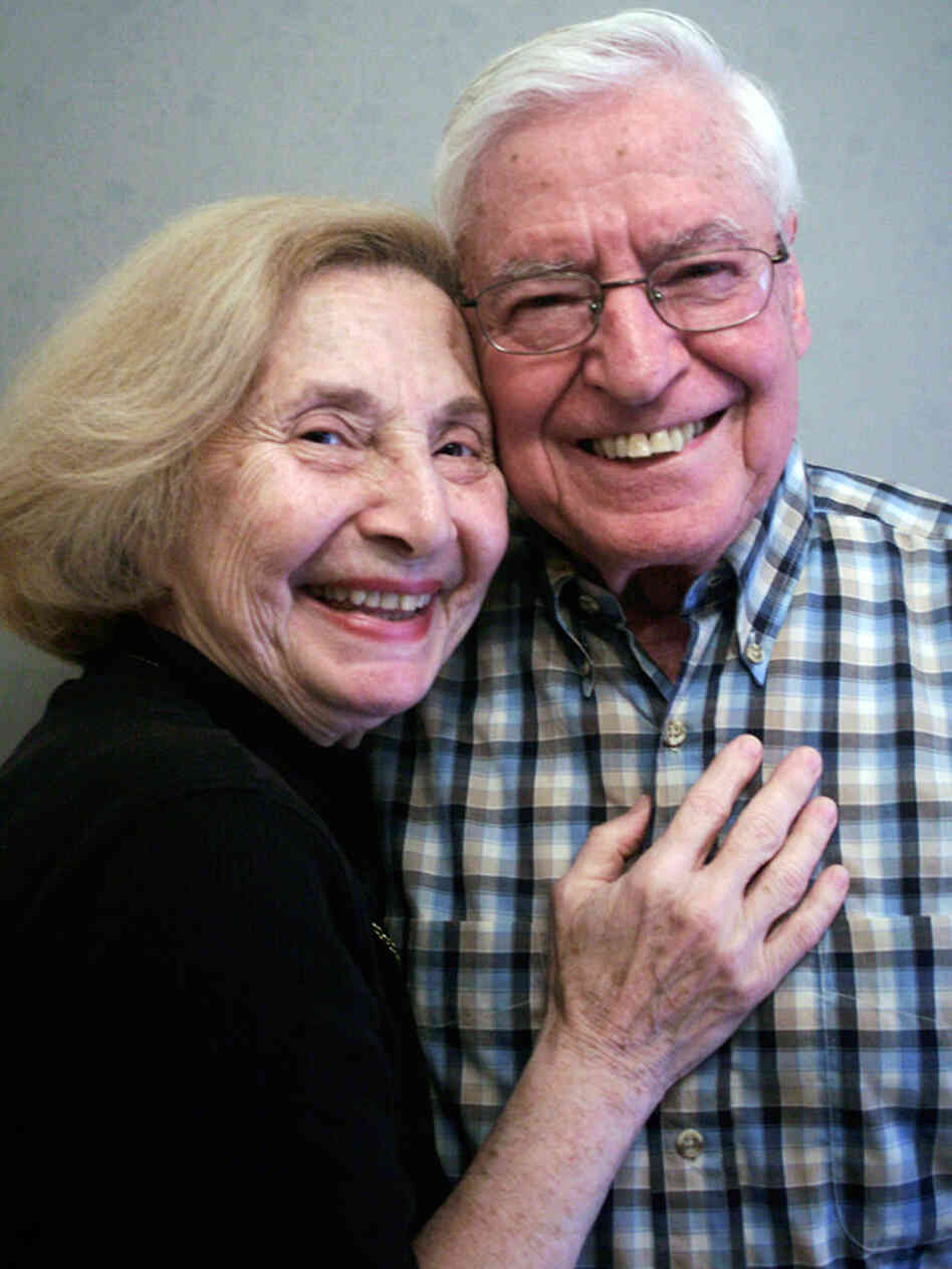 Hunny and Elliot Reiken at StoryCorps in New York City. Hunny and Elliot Reiken at StoryCorps in New York City.