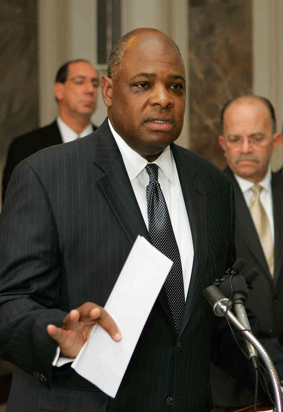 Cleveland schools CEO Eugene Sanders, pictured in 2007