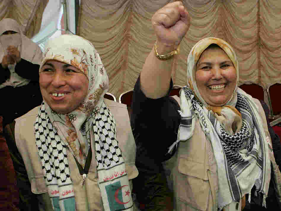 Pro-Palestinian activists, who were detained aboard the Gaza-bound aid flotilla
