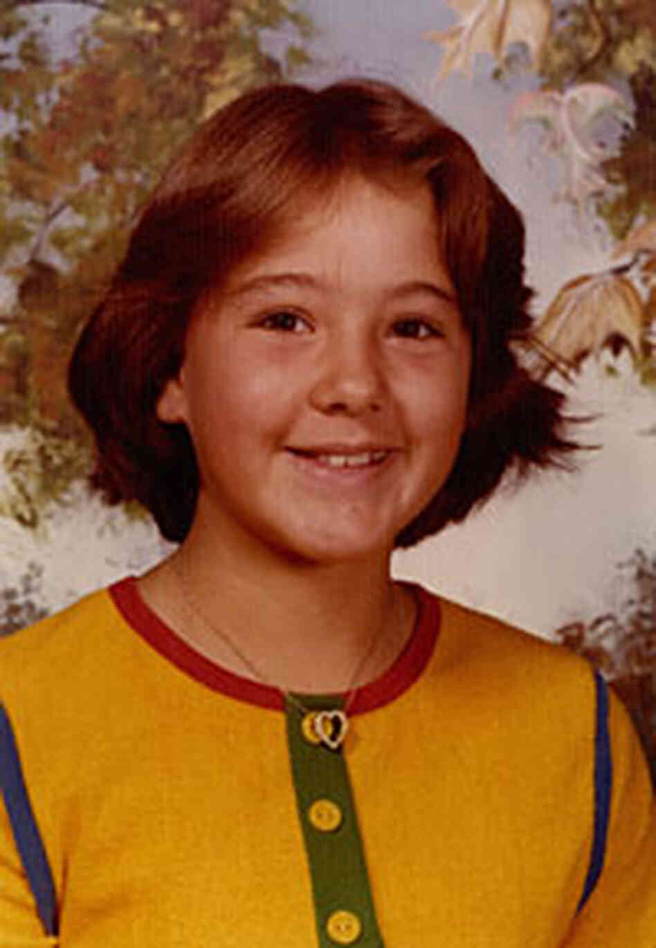 Shannon Perich in third grade Shannon Perich in third grade