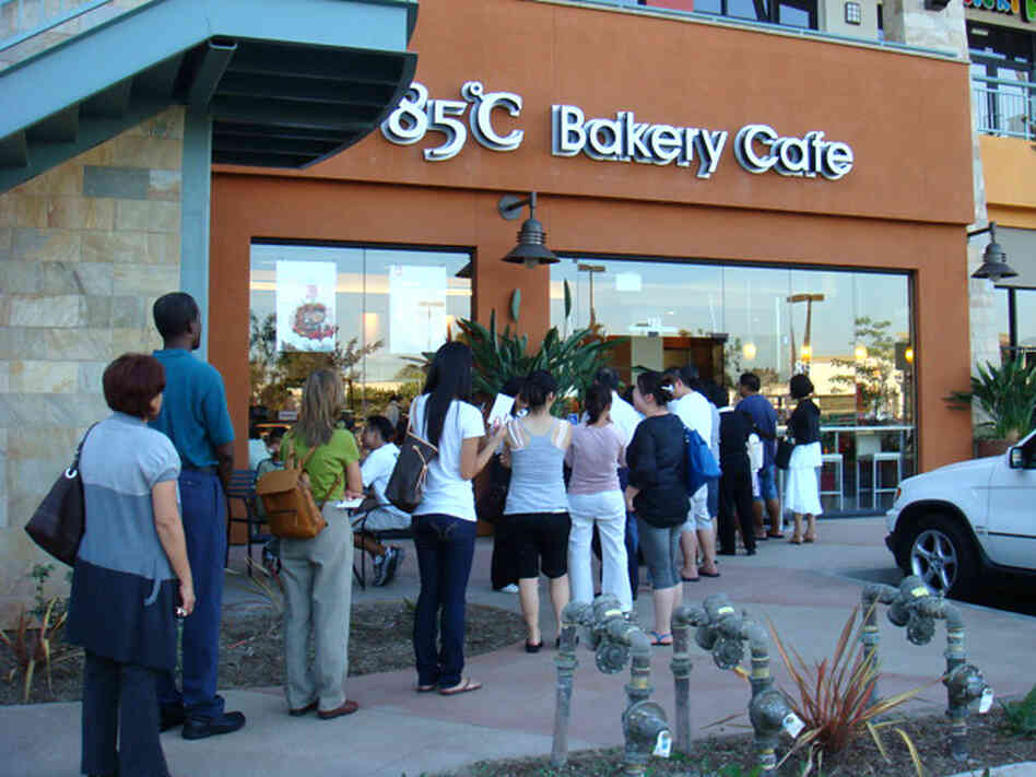 The 85C coffee shop in Irvine, Calif., opened in the fall of 2008.