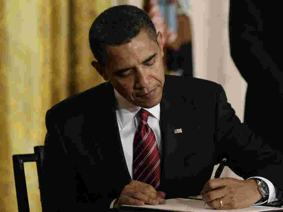 President Obama, on Jan. 30, 2009, signed executive orders reversing Bush labor policies.
