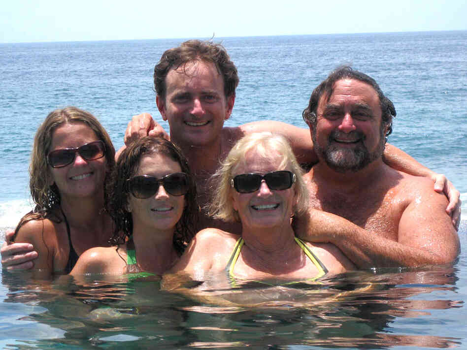 Jim Fallon with his family