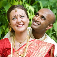 Rochelle and Varnesh Sritharan. Courtesy of Meghan Doll Photography.
