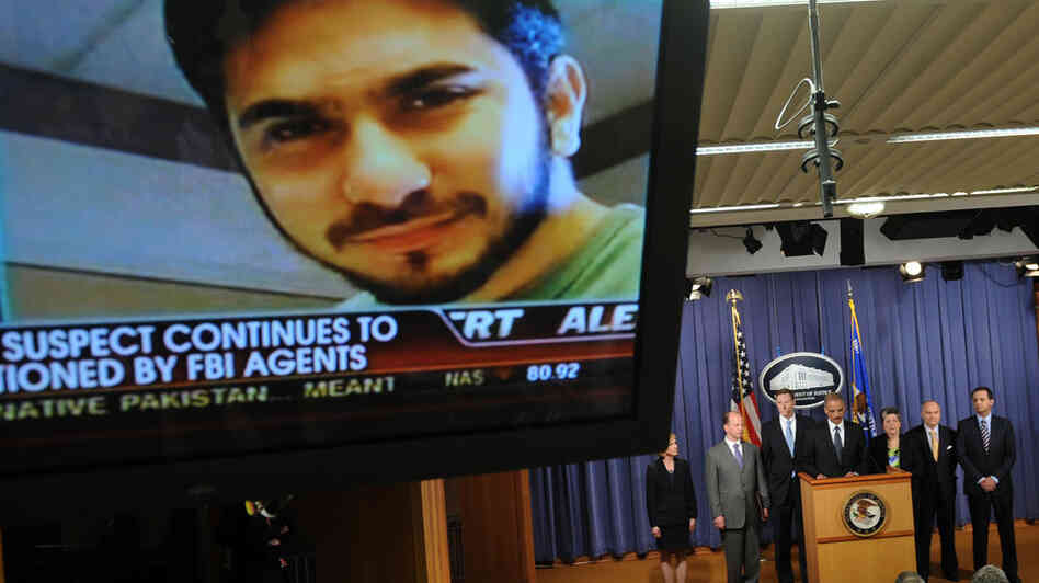 A TV image of terrorism suspect Faisal Shahzad A TV image of terrorism suspect Faisal Shahzad